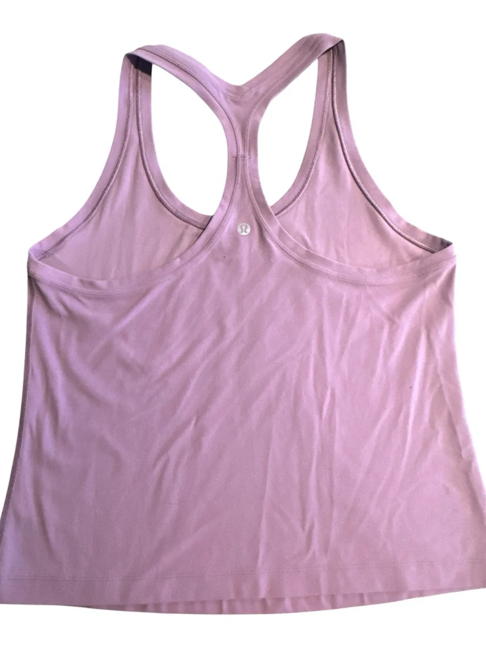 Lululemon Cool Racerback Tank Top Womens Size 12 Lavender Athletic Yoga Workout